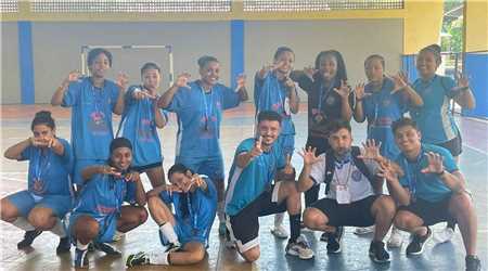 EQUIPE DE FUTSAL MASCULINO MÓDULO 2 DE RIO POMBA É BICAMPEÃ DA ETAPA MICRORREGIONAL DO JEMG